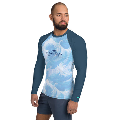 Men's Rash Guard | Clean Seas Society | UPF 50+