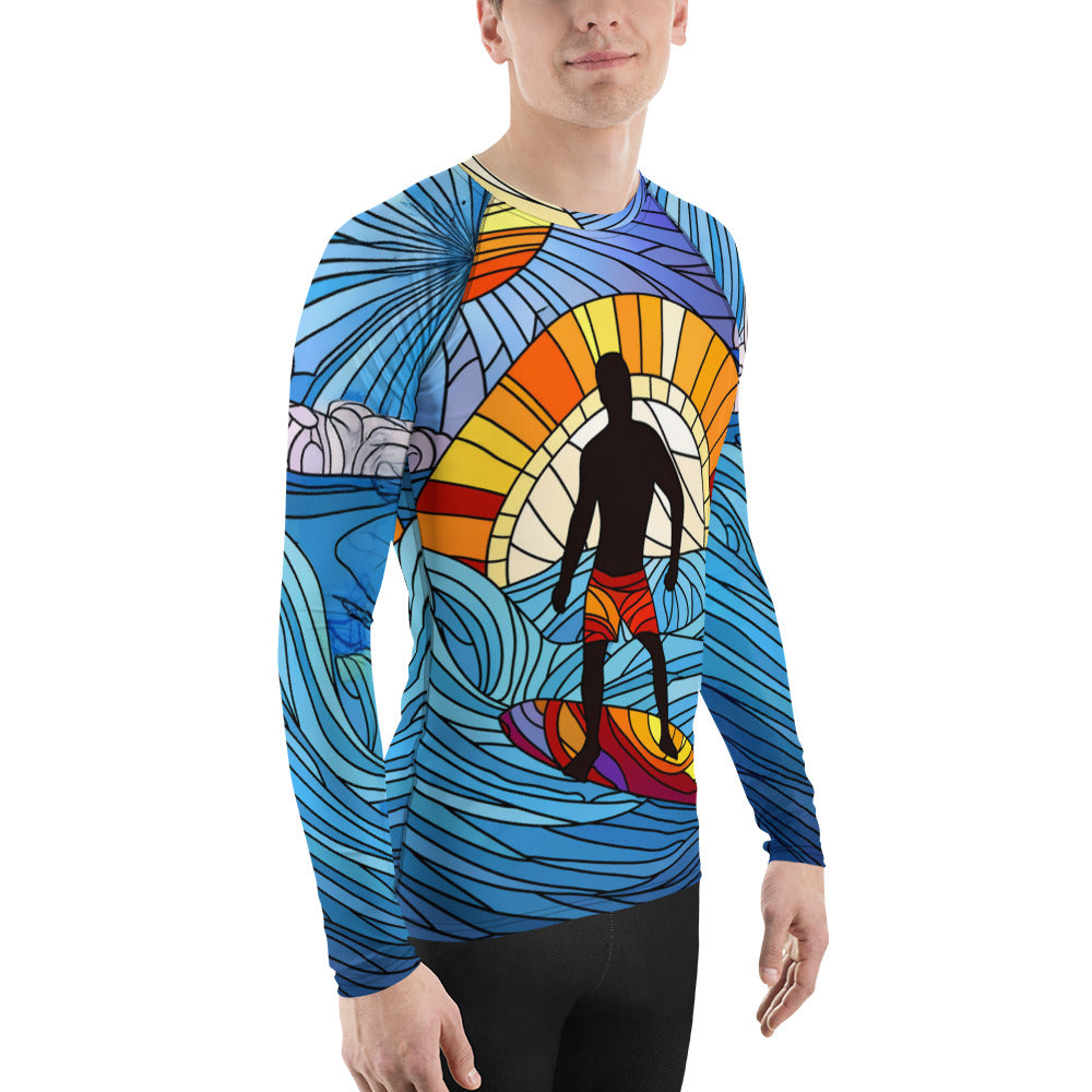 Men's UPF 50+ Rash Guard | Surfer