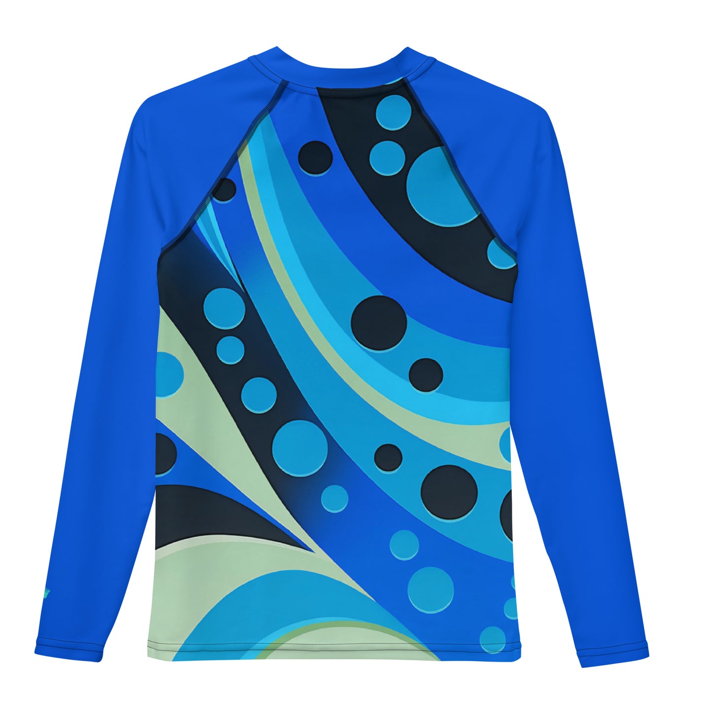 Rash Guards & Swim Shirts Teen/Youth UPF 50+ Rash Guard | Ocean Abstract