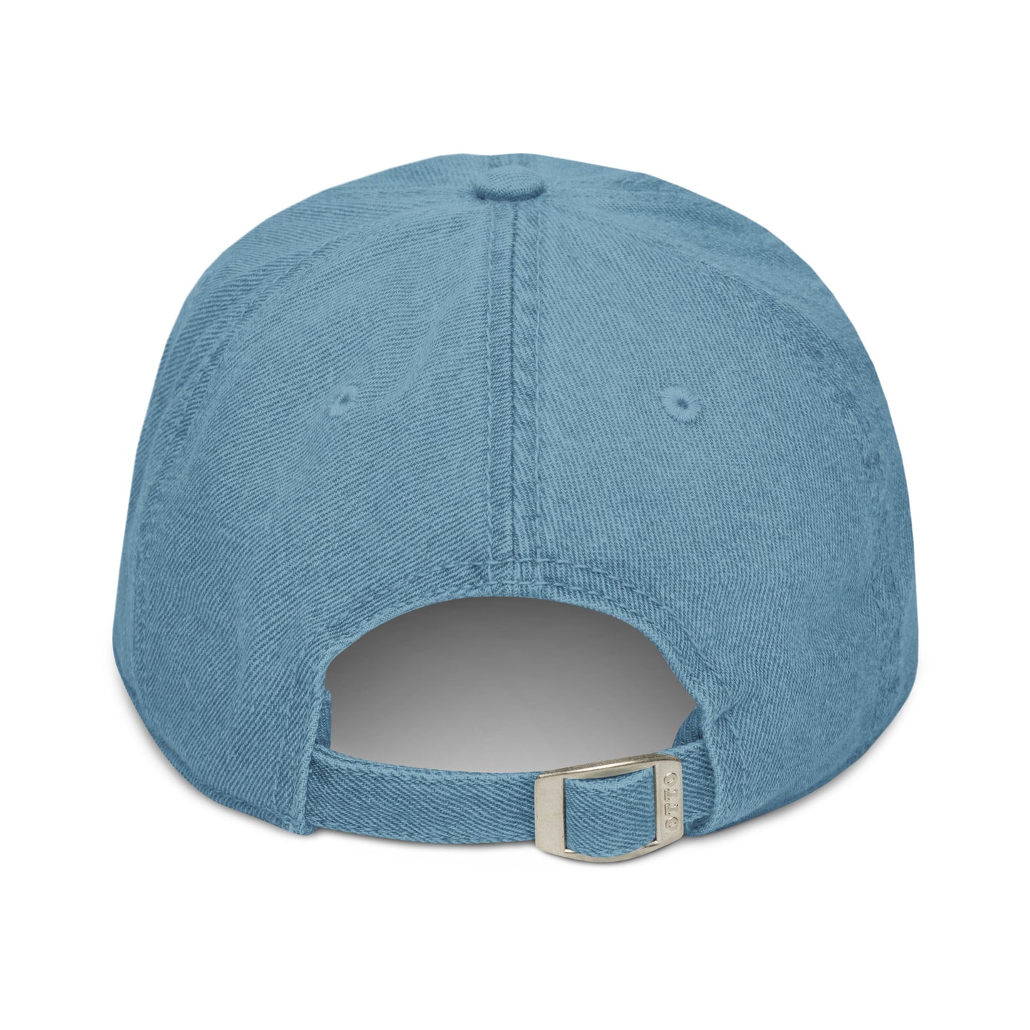 Denim Hat | Embroidered Shark Tooth