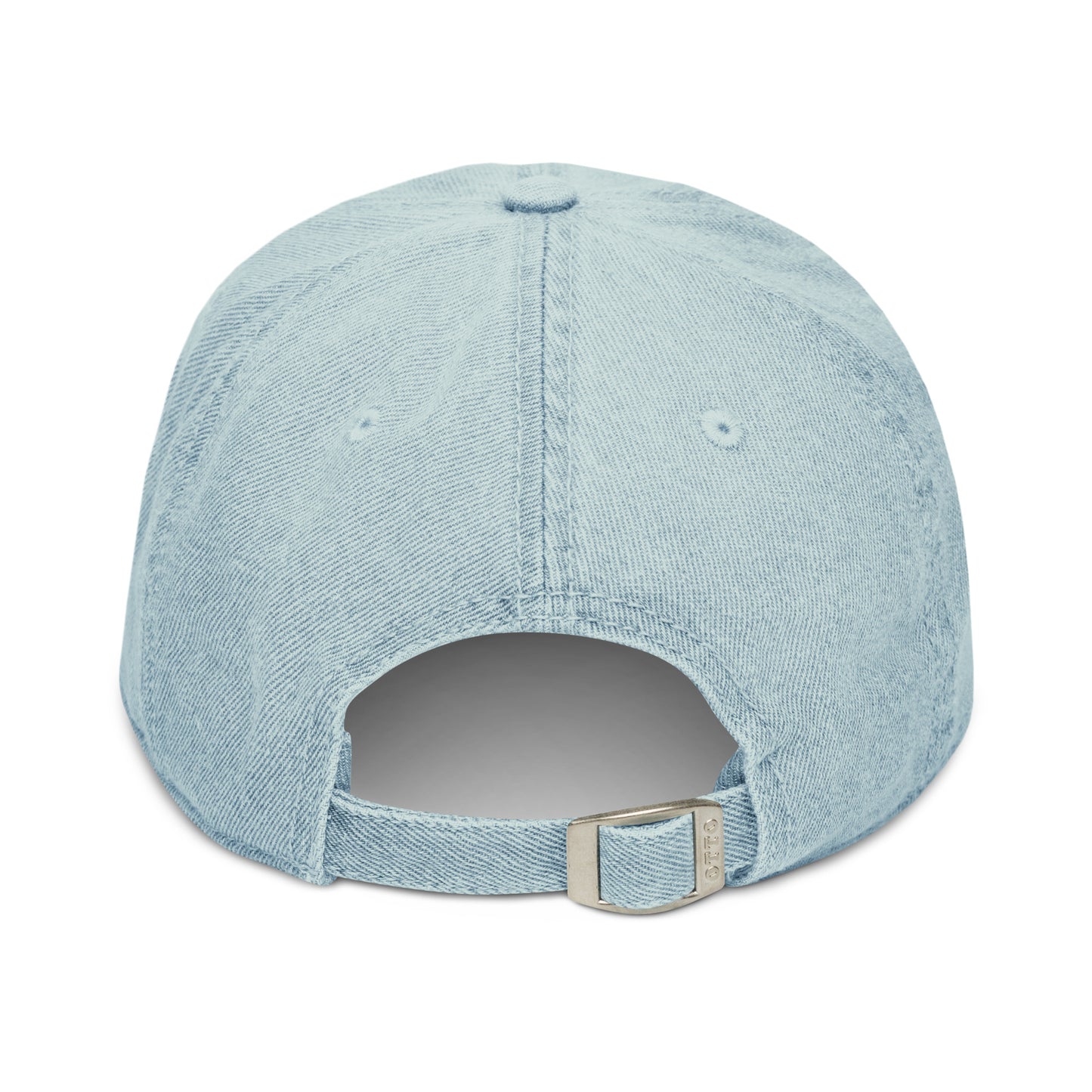 Denim Hat | Embroidered Shark Tooth