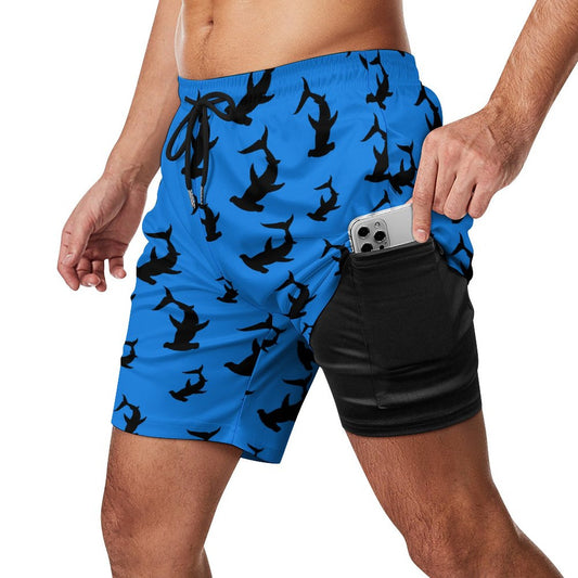 Boardshorts Men's Hawaiian shorts with 4 Pockets | Hammer Heads