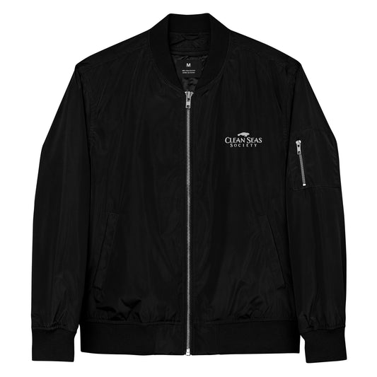 Recycled Poly Bomber Jacket | Clean Seas Society